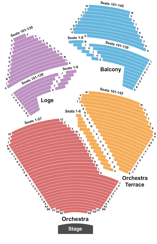 Segerstrom Center For The Arts Hamilton Seating Chart