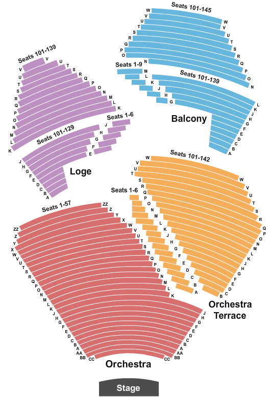 Segerstrom Center For The Arts Hamilton Seating Chart